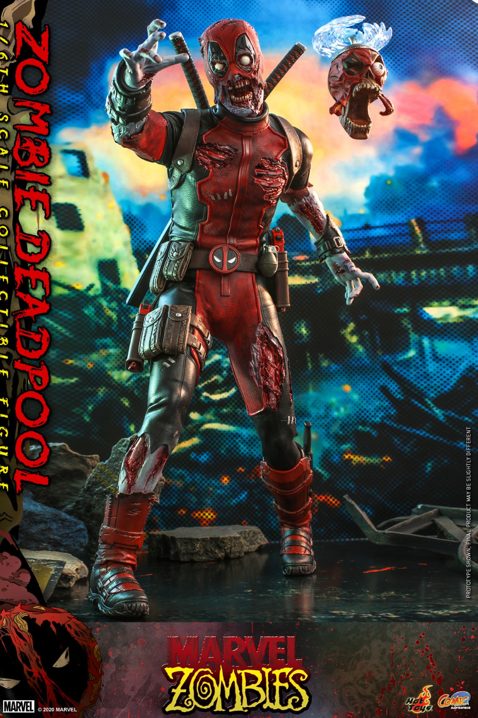 Hot toys CMS06 Marvel Zombies Zombie Deadpool