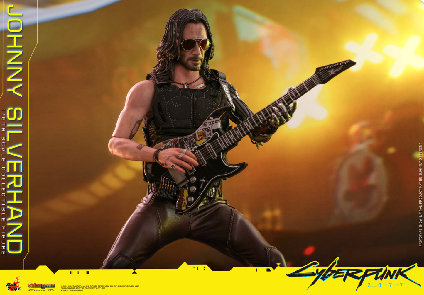 Hot Toys VGM47 Cyberpunk 2077 Johnny Silverhand 1/6 Action Figure NEW