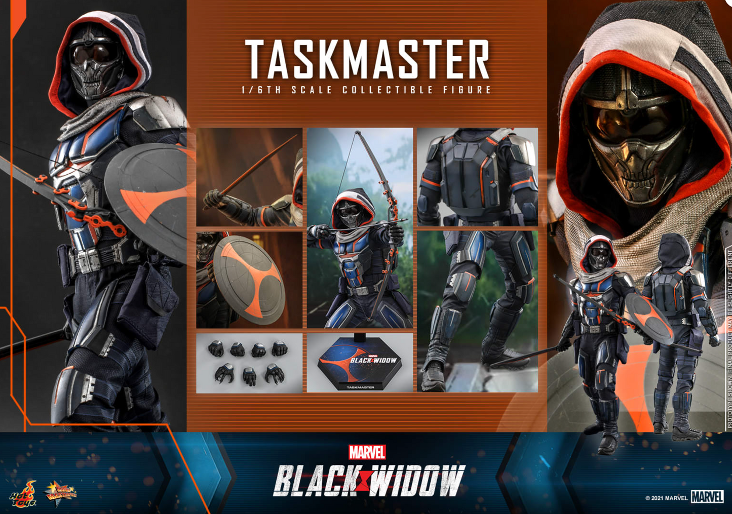 Hot toys MMS602 Black Widow Task Master
