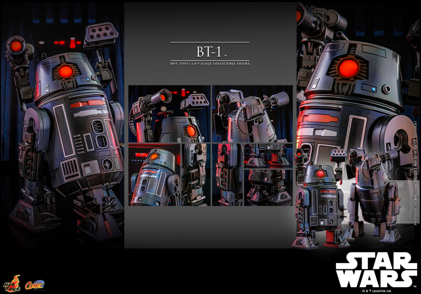 In Stock New Hot Toys CMS017 Star Wars BT-1 1/6 Action Figure Collectibles Gift