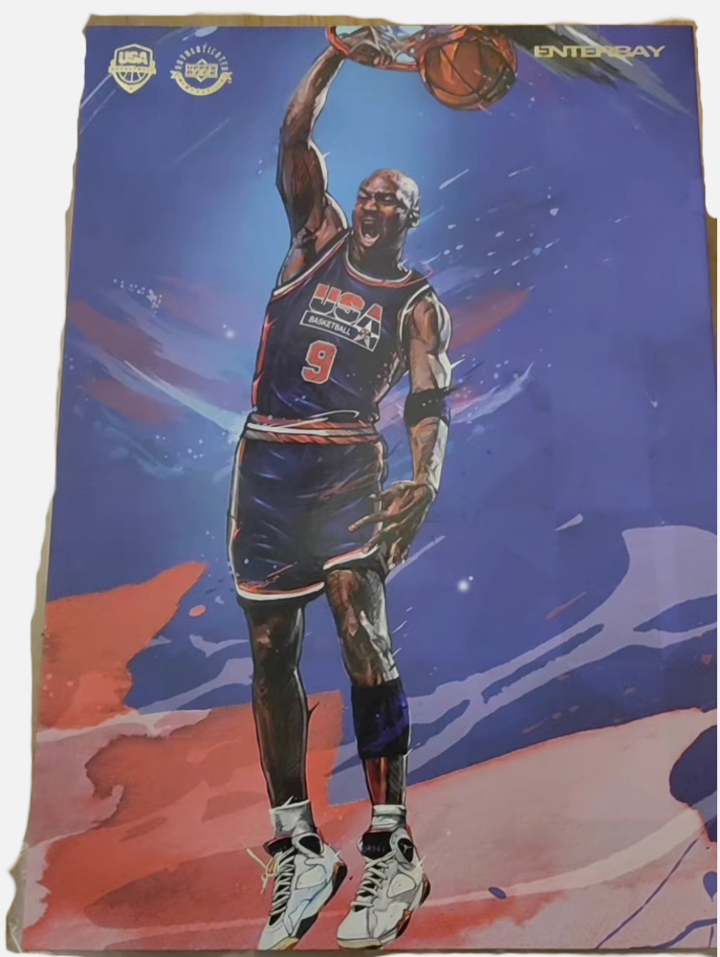 ENTERBAY EB RM-1089 1/6 Michael Jordan Barcelona 1992 Dream Team New in Stock