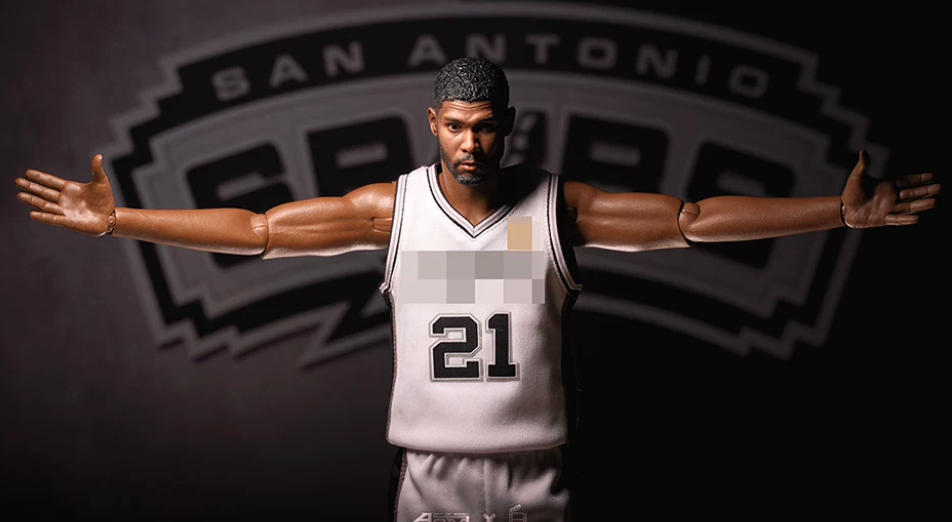 AOM Studio NBA San Antonio Spurs Tim Duncan 1/6 Limited Edition Action Figure