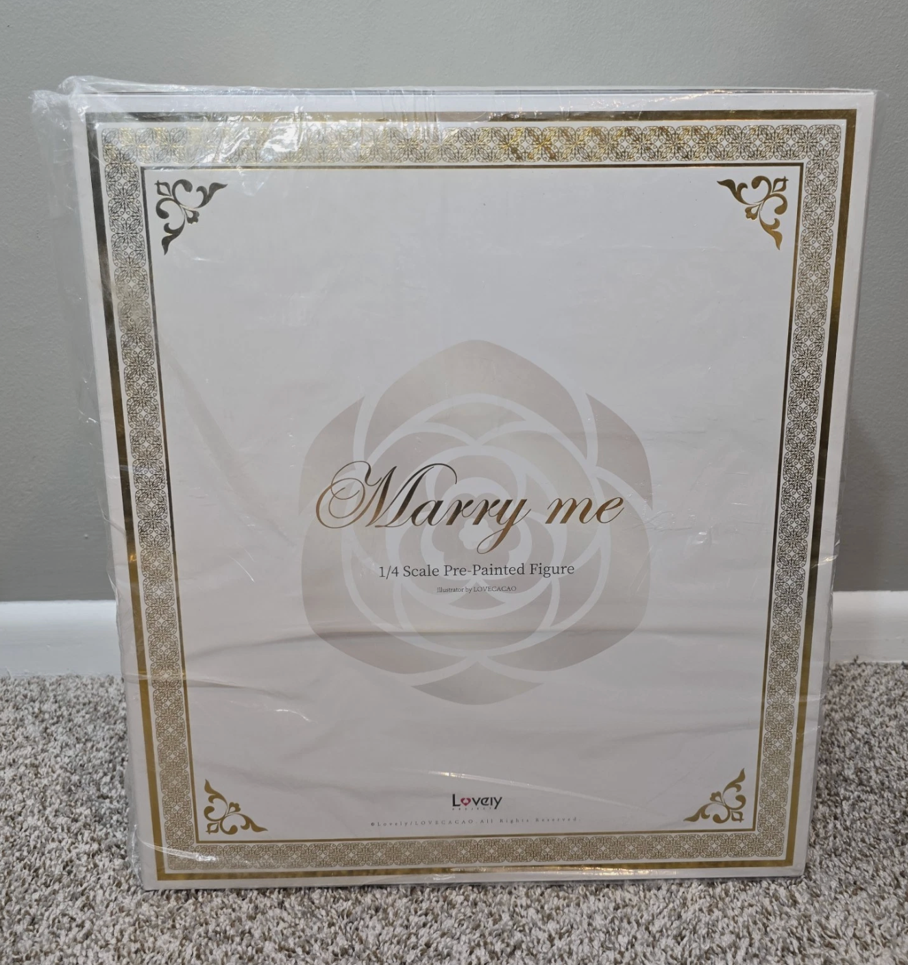Lovely Project Original-Marry Me-With Tapestry 1/4 Scale PVC Painted Figurine