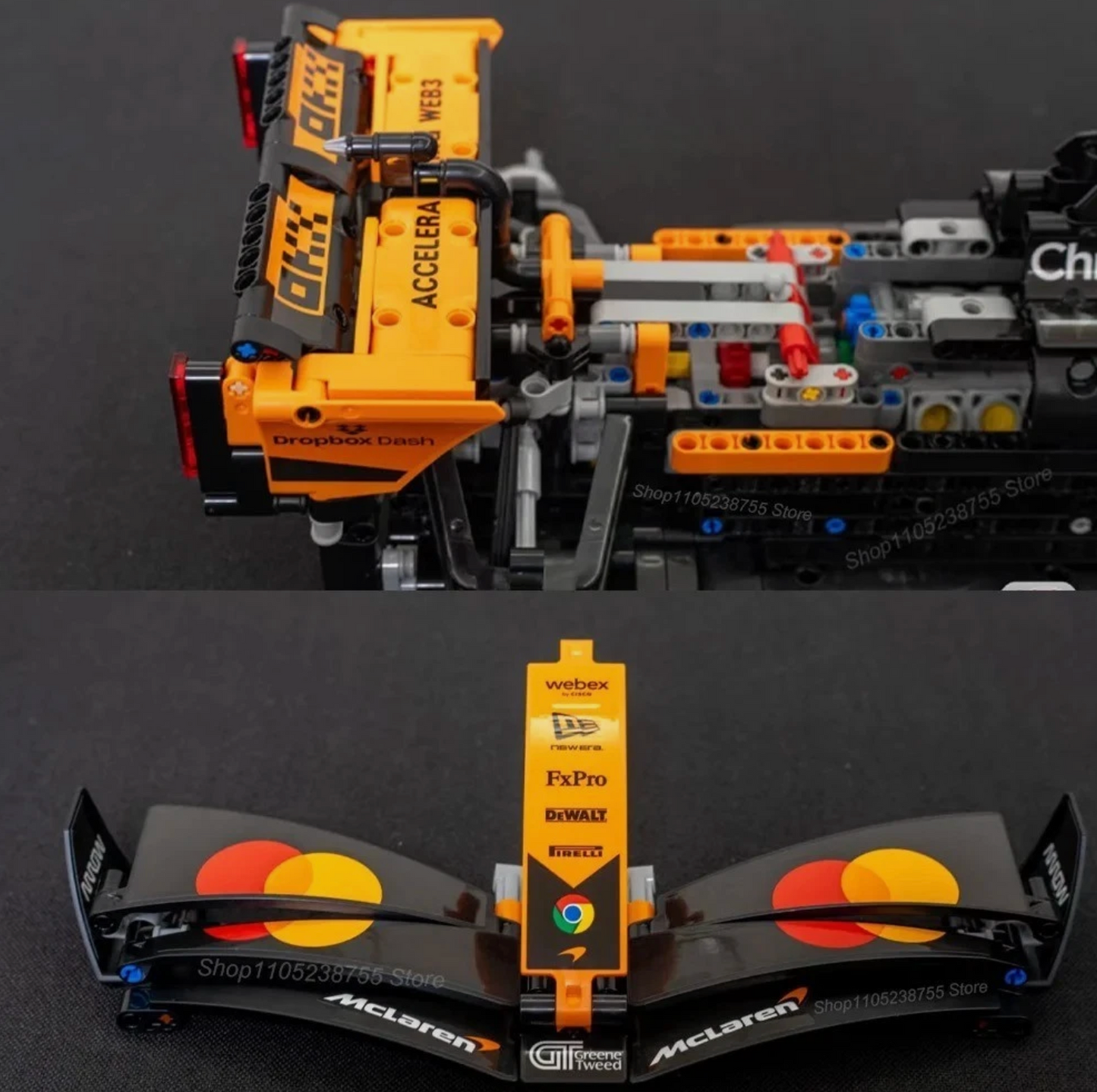McLaren MCL39 F1 Car (42228) 1675PCS Building Blocks Assembly Bricks