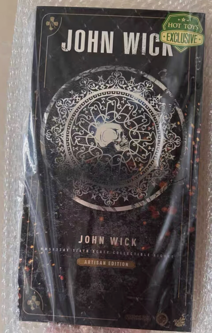 New Hot Toys MMS833AE John Wick Artisan Edition Action Figure in stock