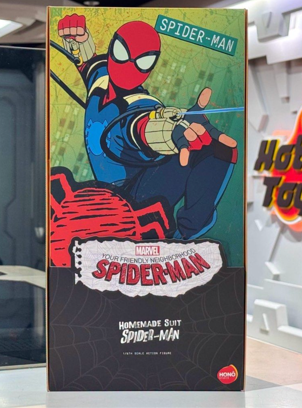 Hot Toys Hono Studio HS07 YourFriendly Neighborhood Spider-Man Homemade Suit