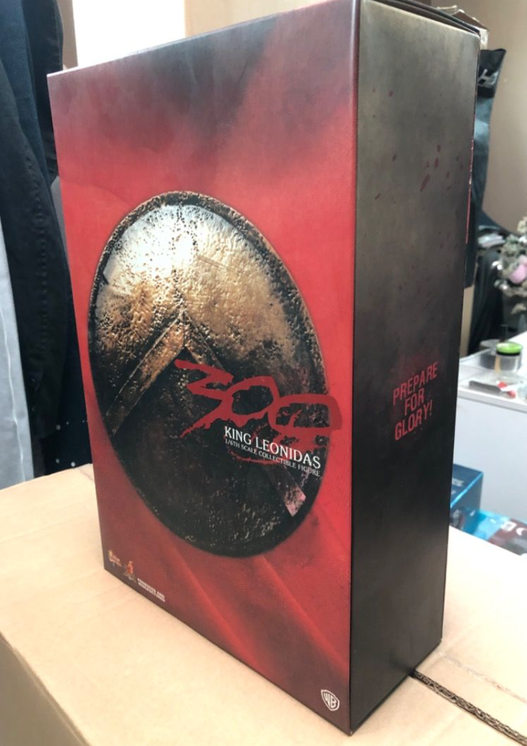 Hot Toys 300 Movie 2010 King Leonidas 1/6 scale action figure MMS114 New