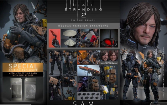 Hot Toys VGM76B Death Stranding 2: On the Beach Sam Deluxe Version Special NEW