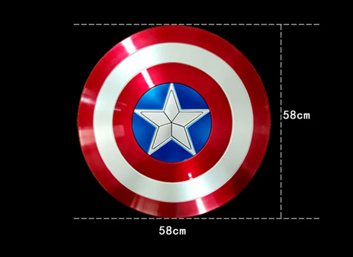 Captain America Shield Marvel Legends 75th Anniversary Avengers Alloy Metal 1:1