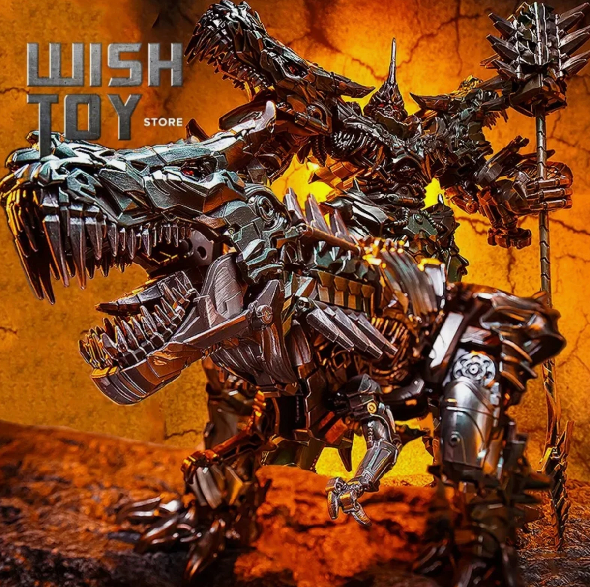 BMB Transformation LS-05 Grimlock Steel Lock Ancient Lord/Collectible