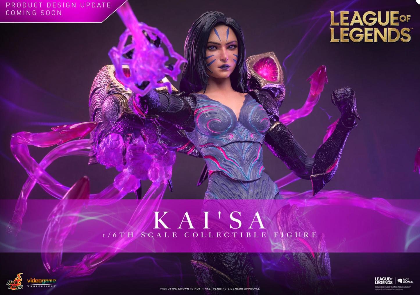 Hot Toys VGM57 League of Legends Kai’Sa Kaisa 1/6 Action Figure NEW