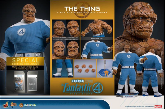 Hottoys MMS813B The Fantastic Four First Steps - 1/6 The Thing with bonus part