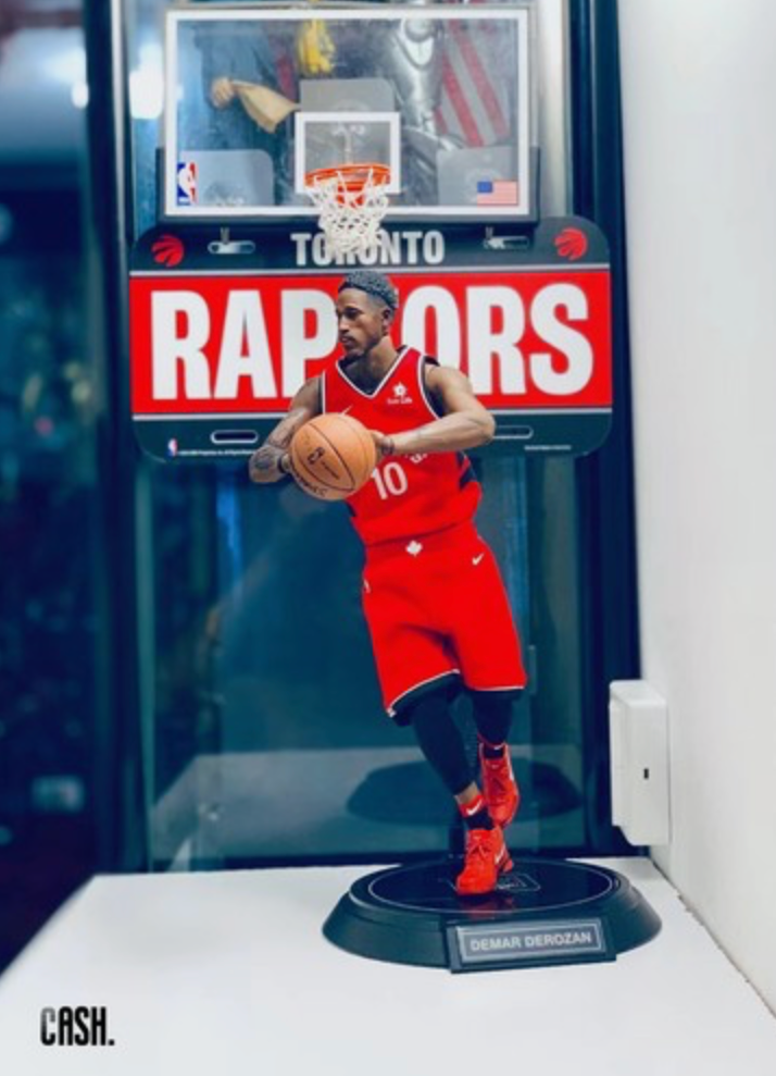 Aom Toys 1/6 scale Demar DeRozan for 12'' Action Figure nba Toronto Raptors