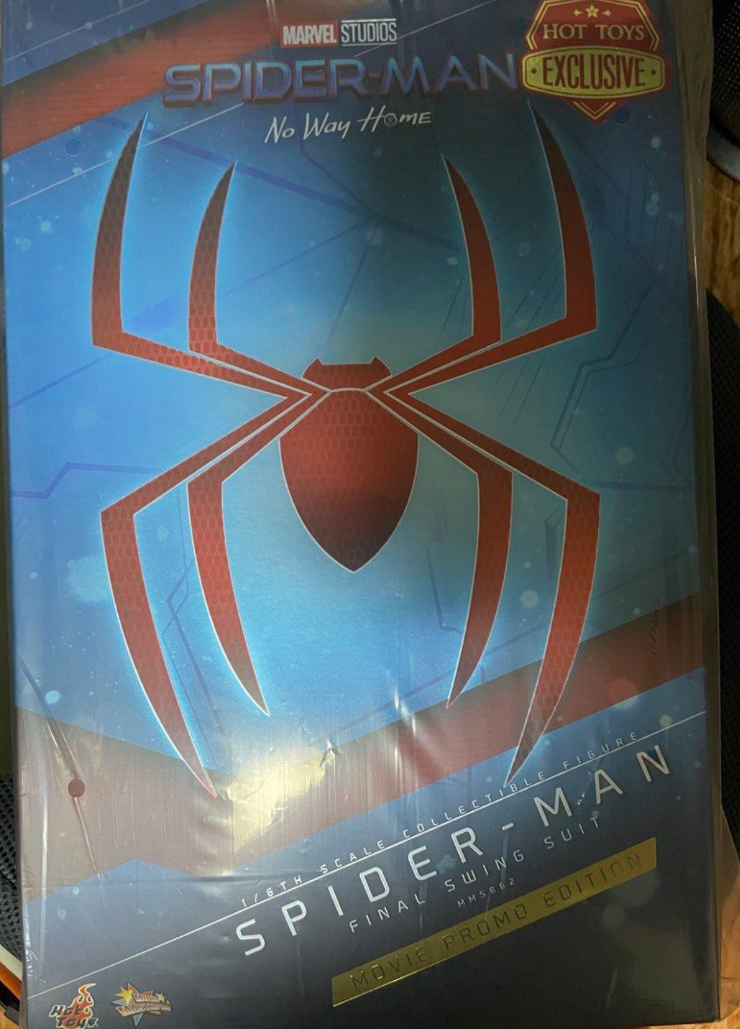 Hot Toys MMS862 Spider-Man No Way Home (Final Swing Suit) (Movie Promo Edition)