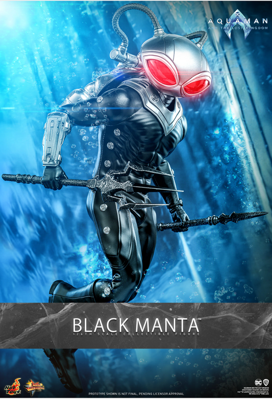 Hot Toys MMS739 Aquaman 2 Black Manta 1/6 Scale Collectible Figure