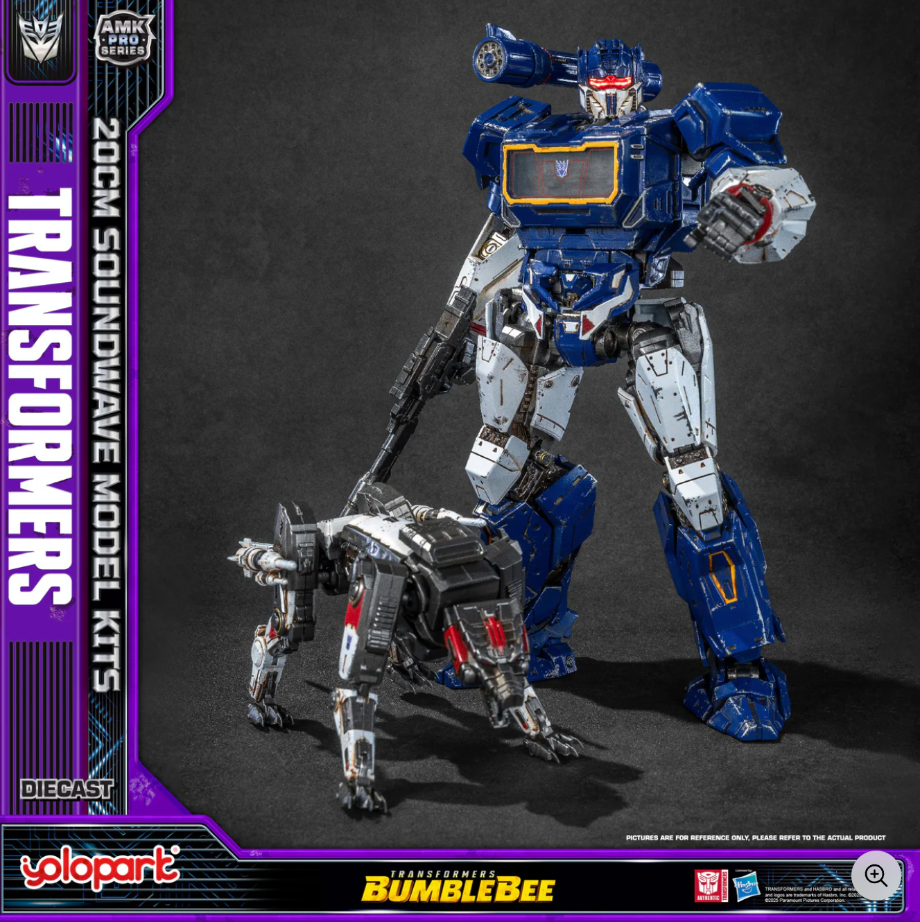 Transformers: Bumblebee - 20cm Soundwave Model Kit - AMK PRO Series