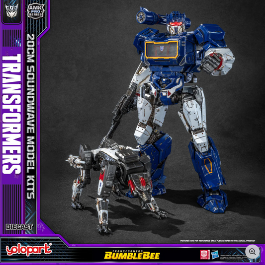 Transformers: Bumblebee - 20cm Soundwave Model Kit - AMK PRO Series