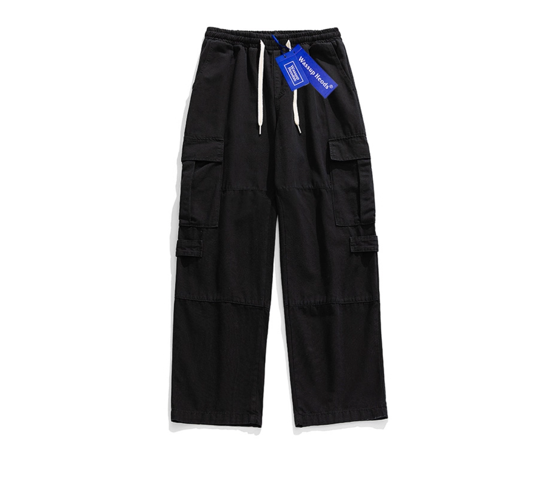 Wassup retro loose pants men's loose