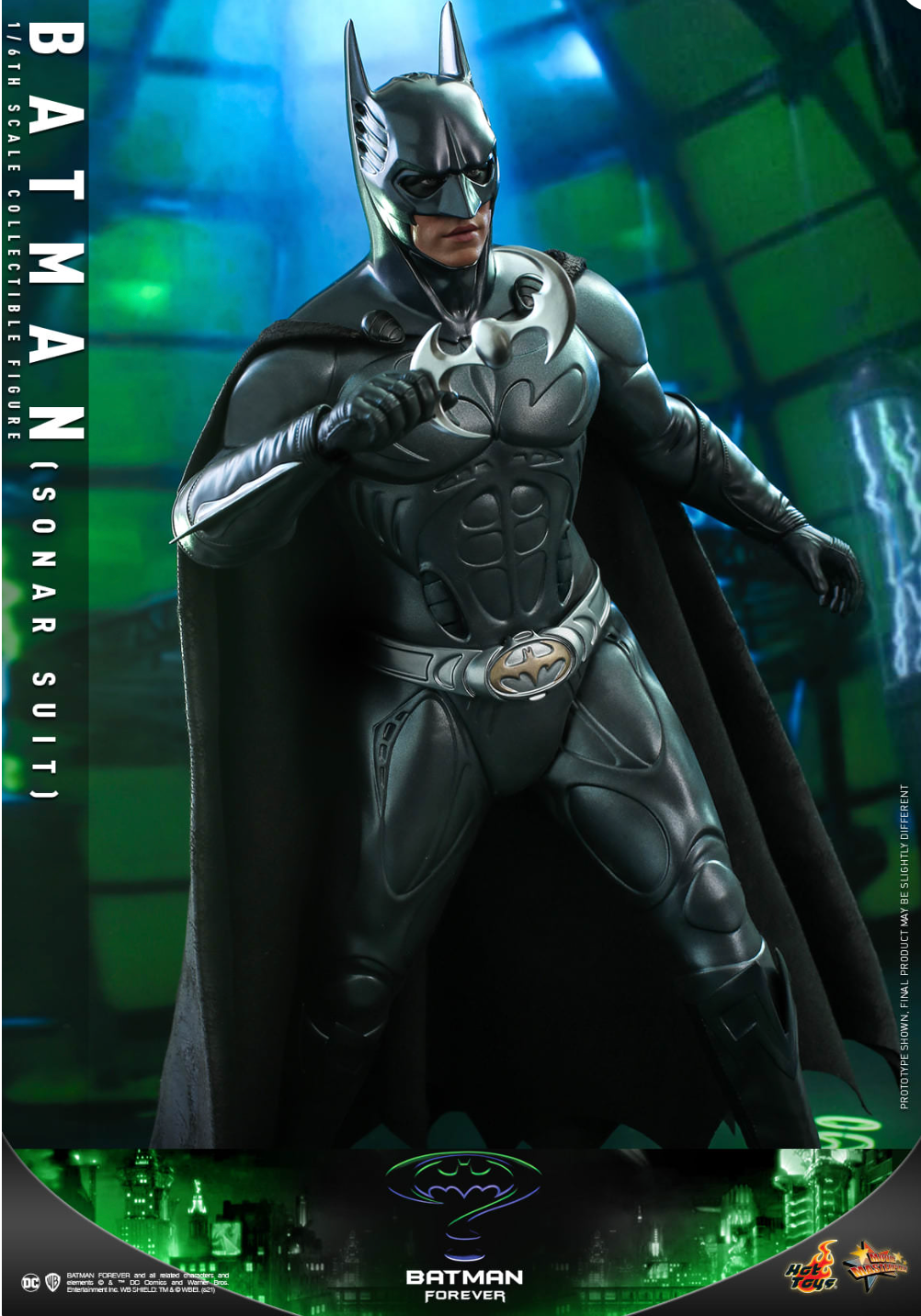 Hot Toys MMS593 Batman Forever Batman (Sonar Suit Version) 1/6 Figure NEW