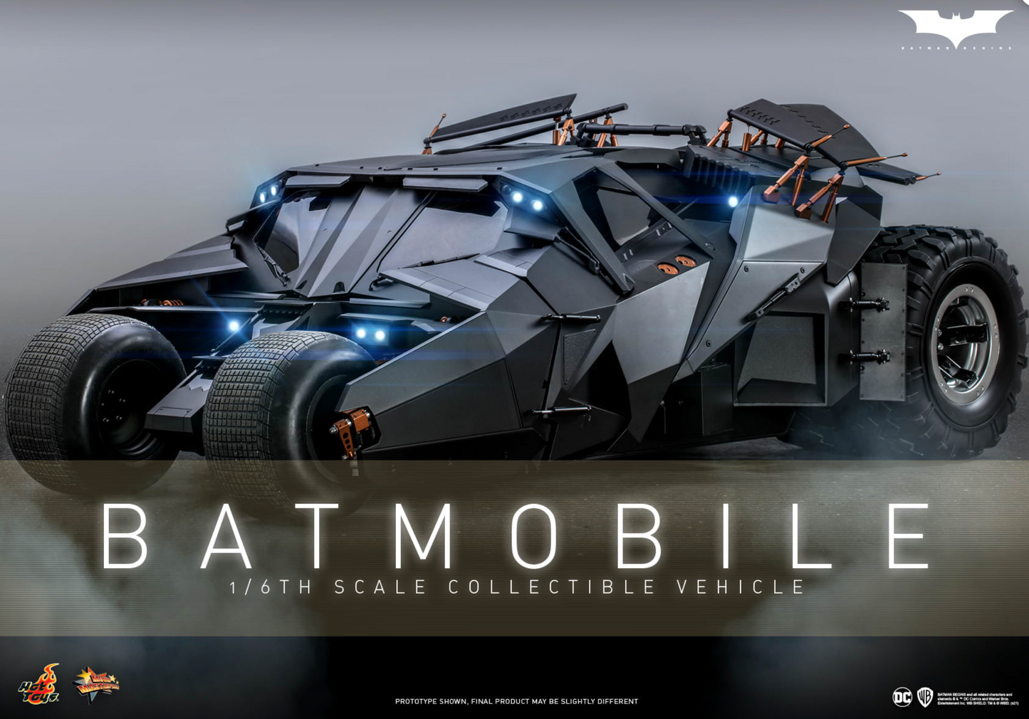 Hot Toys MMS596 The Dark Knight TDK Tumbler Batman Batmobile