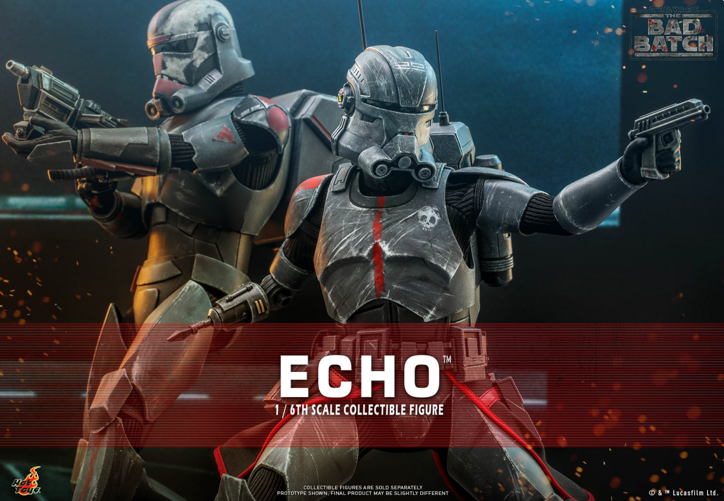 Hot Toys Star Wars The Bad Batch: Echo 1/6 Figure TMS042