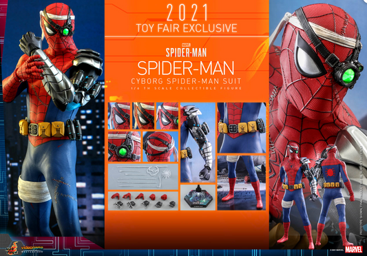 Hot Toys VGM51 - Marvel's Spider-Man - SpiderMan Cyborg Spiderman Suit
