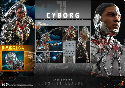 Hot Toys TMS057B ZACK SNYDER'S JUSTICE LEAGUE 1/6 CYBORG Special Edition