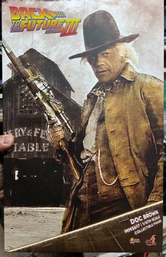 Hot Toys MMS617 Doc Brown Back to the Future Part III 1/6 Figure