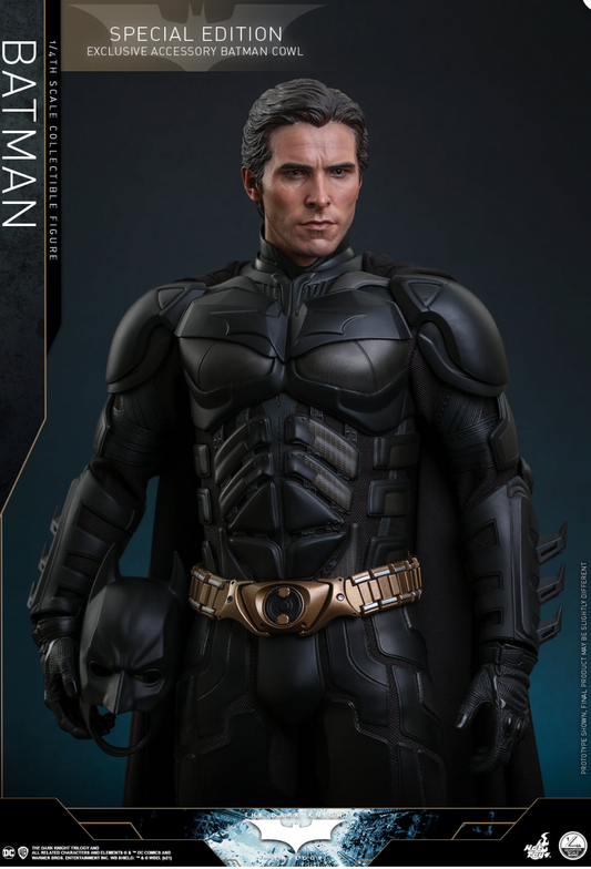 Hot Toys QS019B 1/4 The Dark Knight Trilogy Batman (Special Edition) Figure NEW