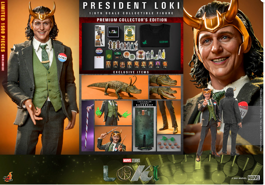 Hottoys 1/6 Tms067 President Loki Loki Deluxe Ver. 31cm Action Figure New Toys