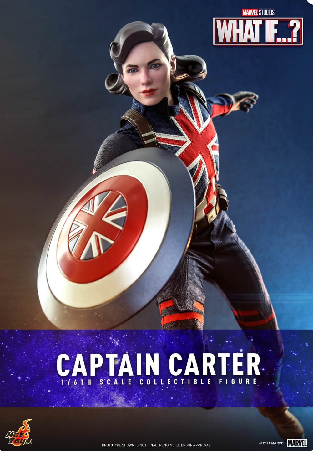 Marvel's What If? Captain Carter Sixth Scale Figure TMS059 Hot Toys