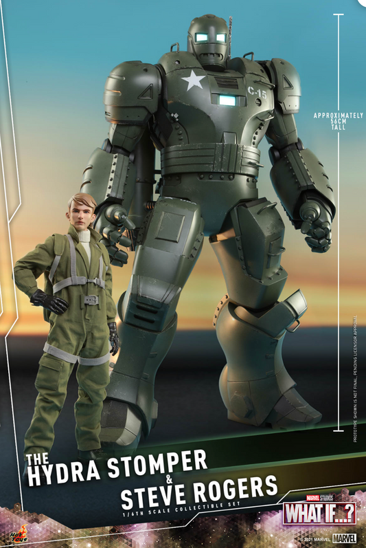 What If...? TMS060 The Hydra Stomper and Steve Rogers 1/6th Scale Collectible Figure Set Hot toys