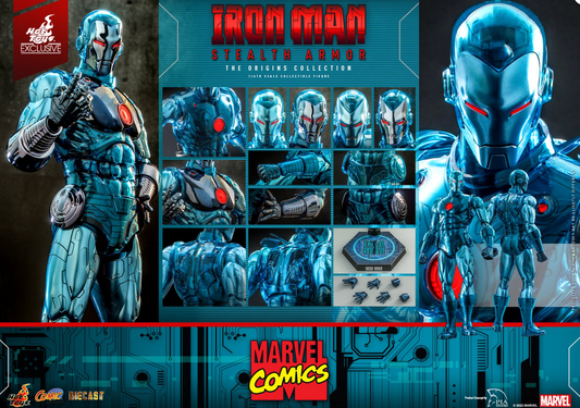 Hot Toys CMS012D46 - Marvel Comics - Iron Man Stealth Armor Version Figure