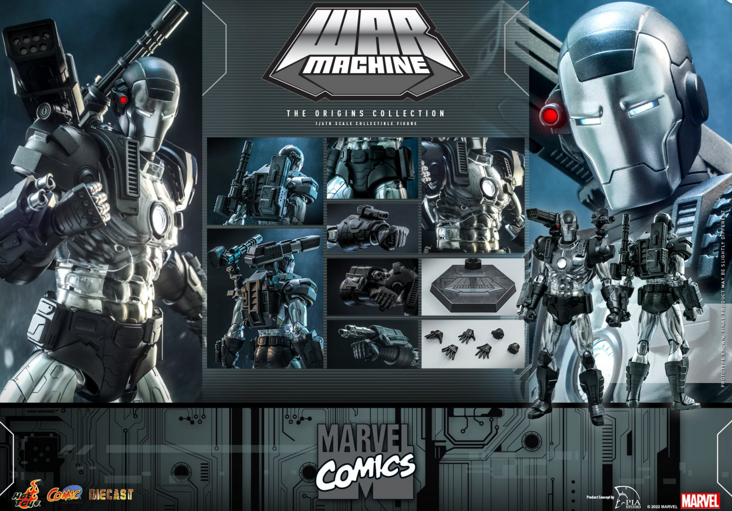 Hot Toys CMS013D47 MARVEL COMICS 1/6 War Machine