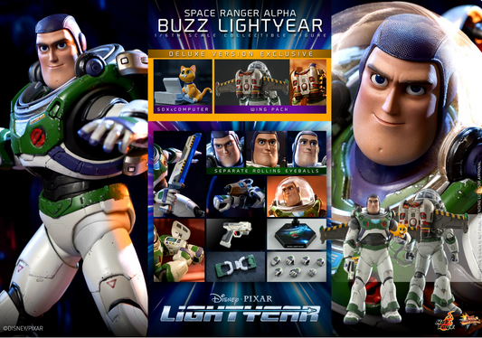 Hot Toys MMS635 SPACE RANGER ALPHA 1/6 BUZZ LIGHTYEAR Deluxe Figure