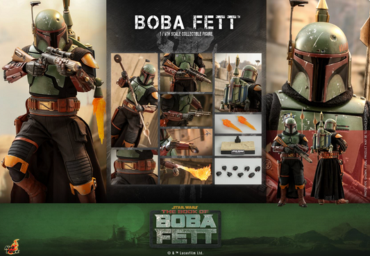 Hot Toys TMS078 Star Wars The Book of Boba Fett - Boba Fett 1/6 Figure NEW