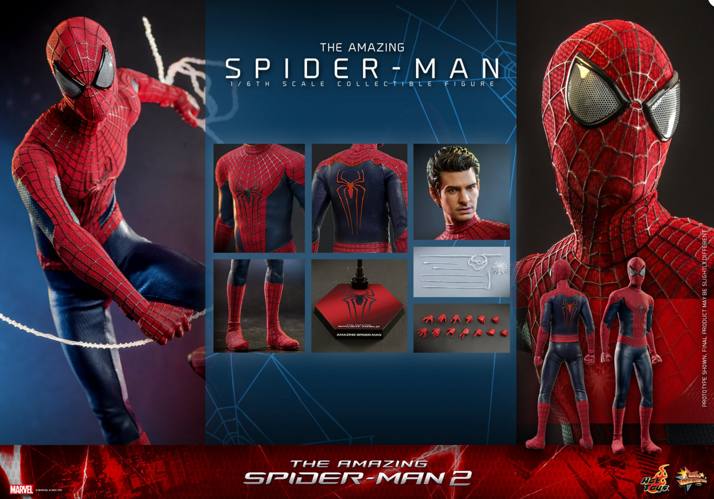 Hottoys - MMS658 The Amazing Spiderman + ACS013 Lizard SET