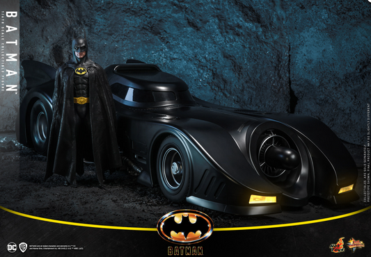 Hot Toys MMS694 Batman (1989) Batmobile 1/6 Action Figure NEW