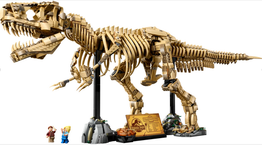 Replica 76968 1:1 lego Building block dinosaur fossil tyrannosaurus rex toy jurassic series