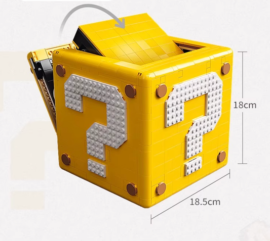 Replica 71395 lego 1：1 Super mario mystery box building blocks toy, 2064 pieces, standard size bricks