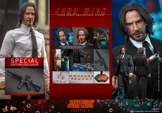 Hot Toys MMS729B John Wick: Chapter 4 John Wick 1/6 (Special Edition) NEW