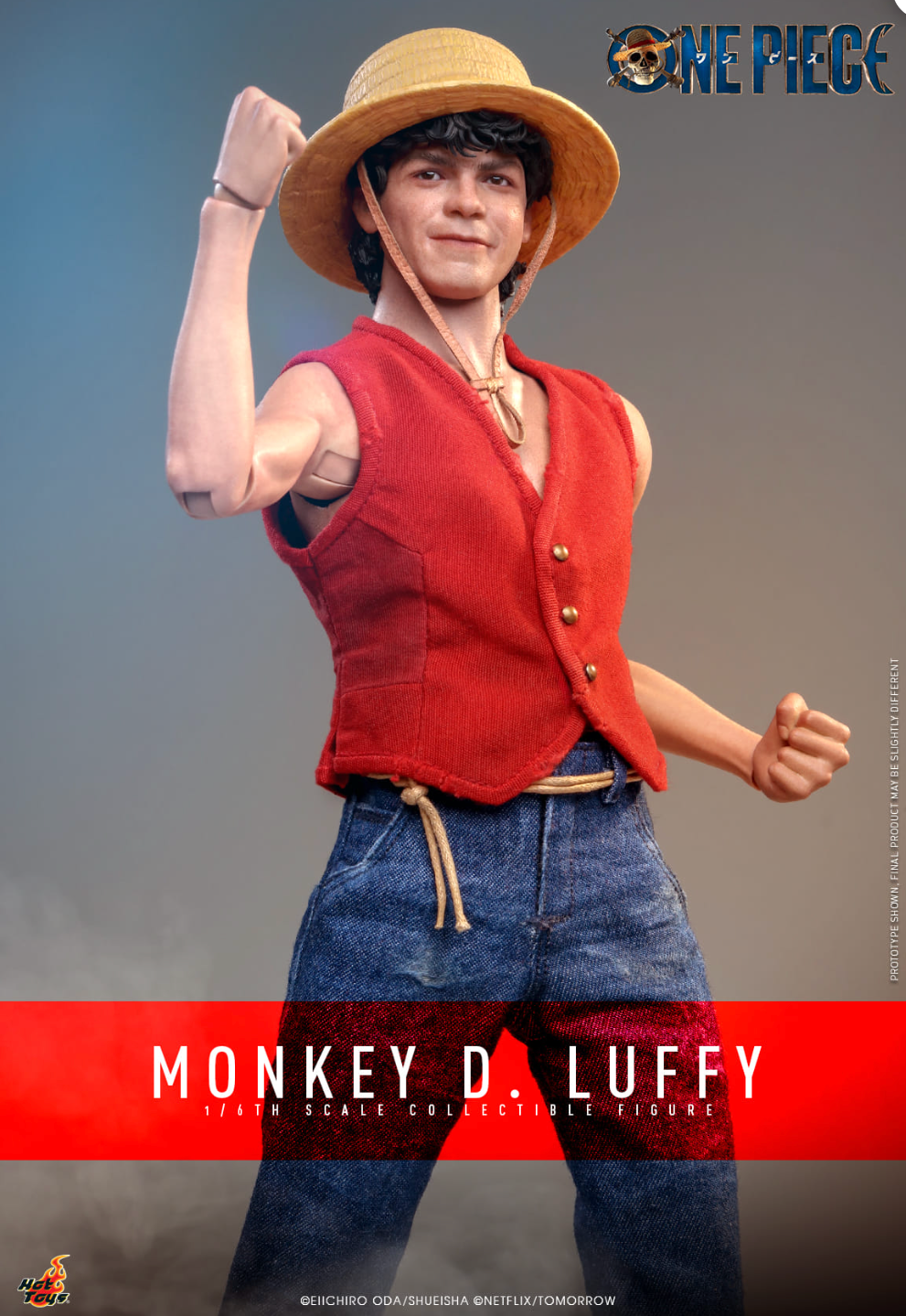 Hot Toys Tms109 One Piece Monkey D. Luffy 1/6 Figure Netflix -