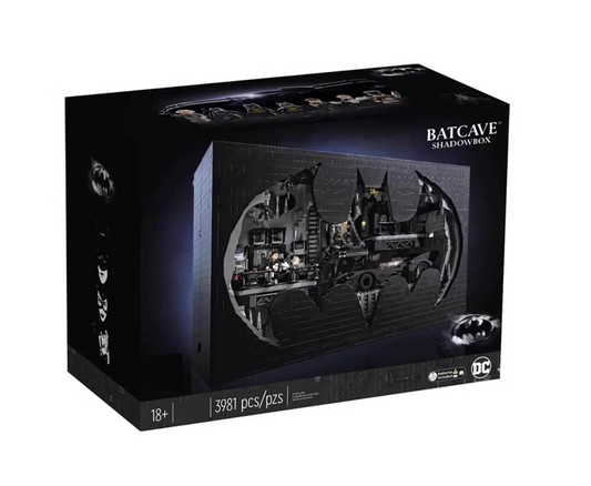 Batcave Shadow Box (Set 76252) - Perfect Building Blocks (3981Ps) New 1:1 replica