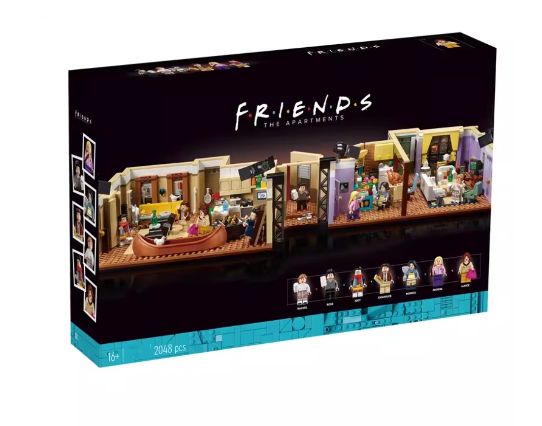 10292 HighQuality The Friends Show Apartments Lego Complete toy Set-Joey 1:1 replica