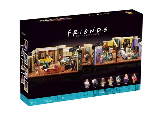 10292 HighQuality The Friends Show Apartments Lego Complete toy Set-Joey 1:1 replica