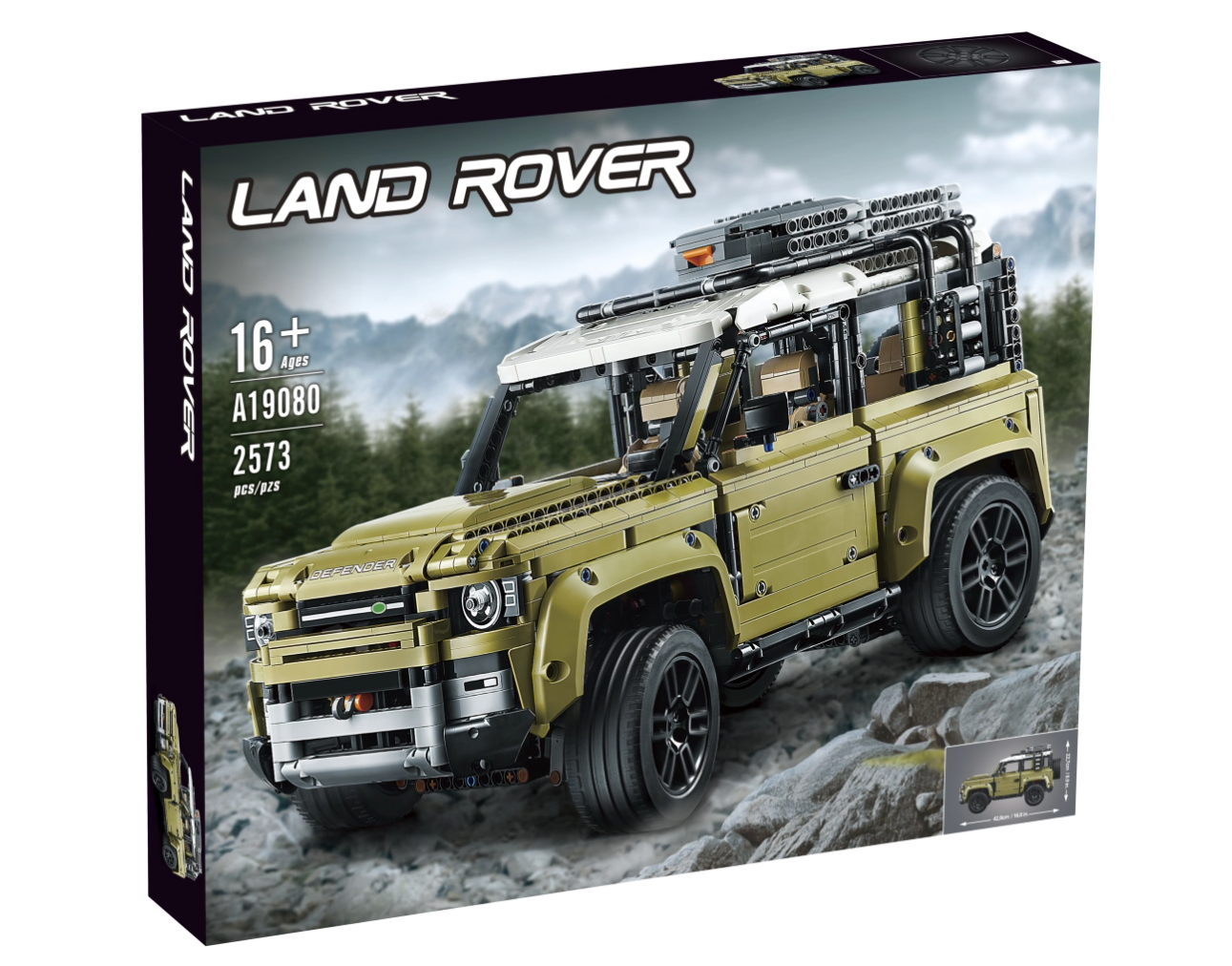 *NEW* UNBRANDED MOC 42110 Land Rover Defender Building Blocks Technic 2573pcs