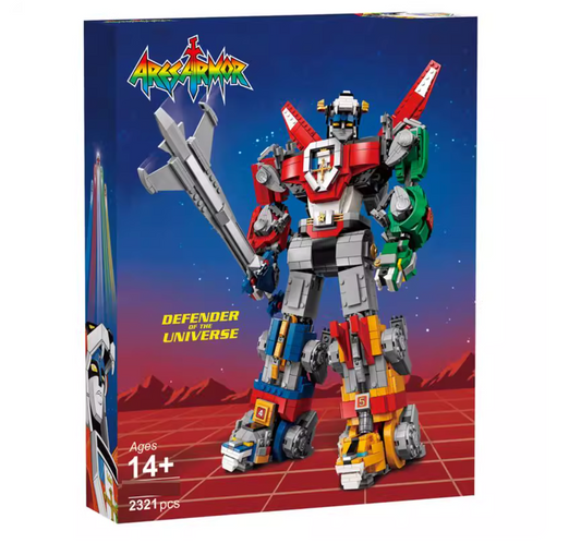 1:1 replica lego Voltron Defender of The Universe 21311 Pcs 2321 - Building Blocks Toy Gift Set