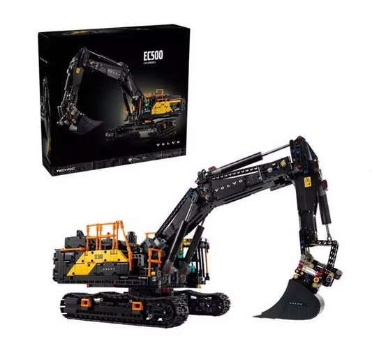 1:1 replica LEGO Technic 42215 Volvo EC500 Hybrid Excavator Set 2359Pcs - New, Sealed
