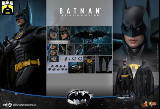 Hot Toys MMS769 1/6 Batman Returns 1989 Michael Keaton Action Figure