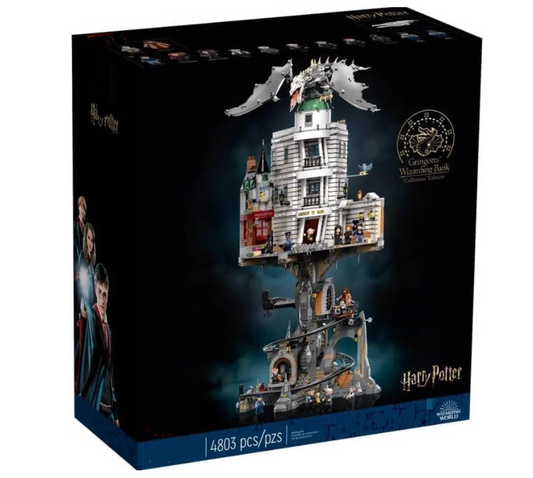 1:1 unbranded replica Gringotts Wizarding Bank Collectors Edition 76417 not lego
